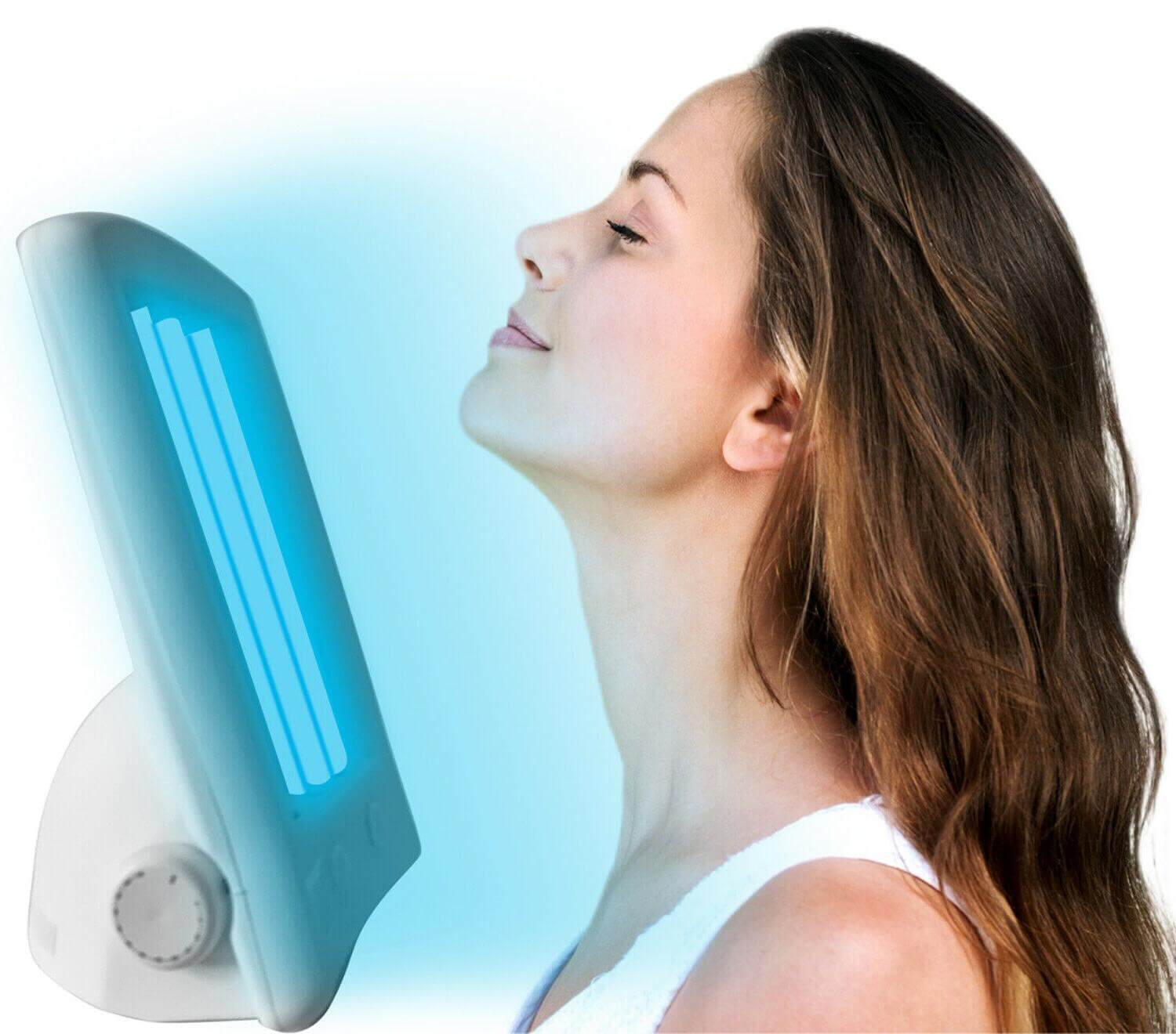 facial tanning lamps to boost vitamin d